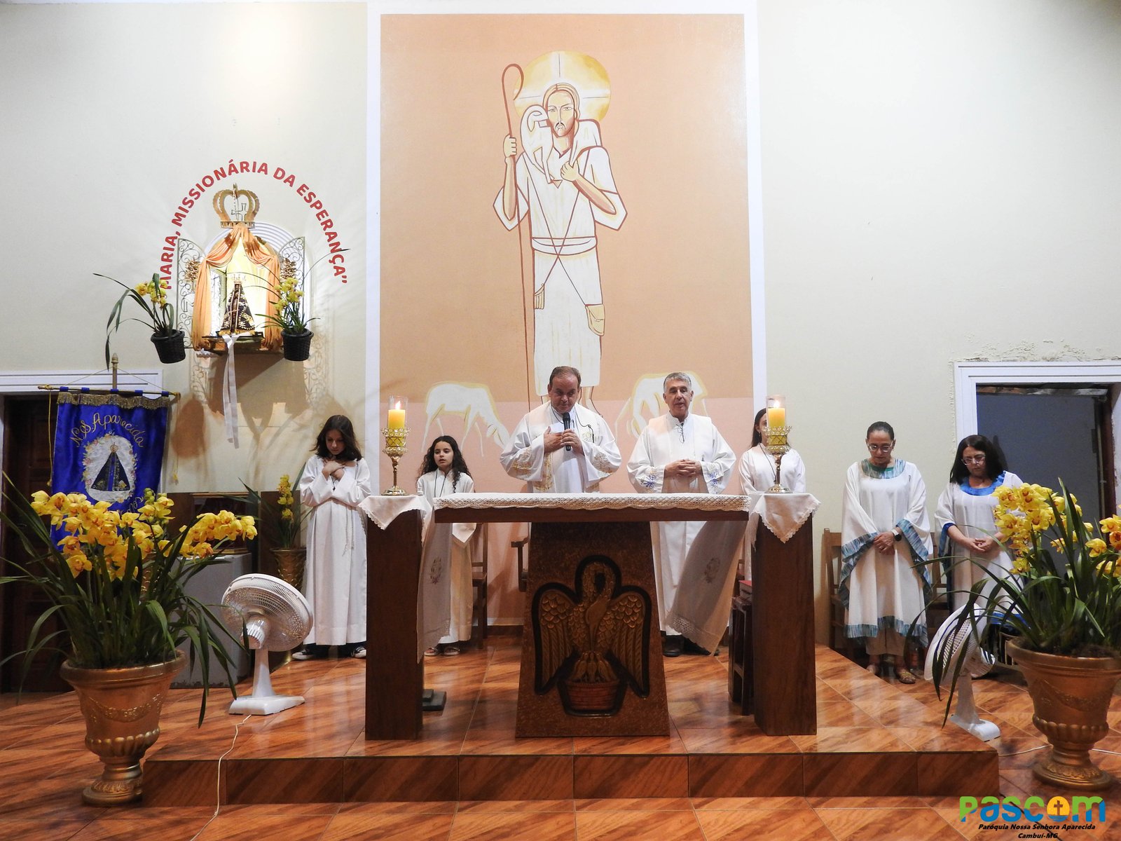 Festa Padroeira 2024 - 3º dia, Presidiu: Pe. Francisco C. Neto