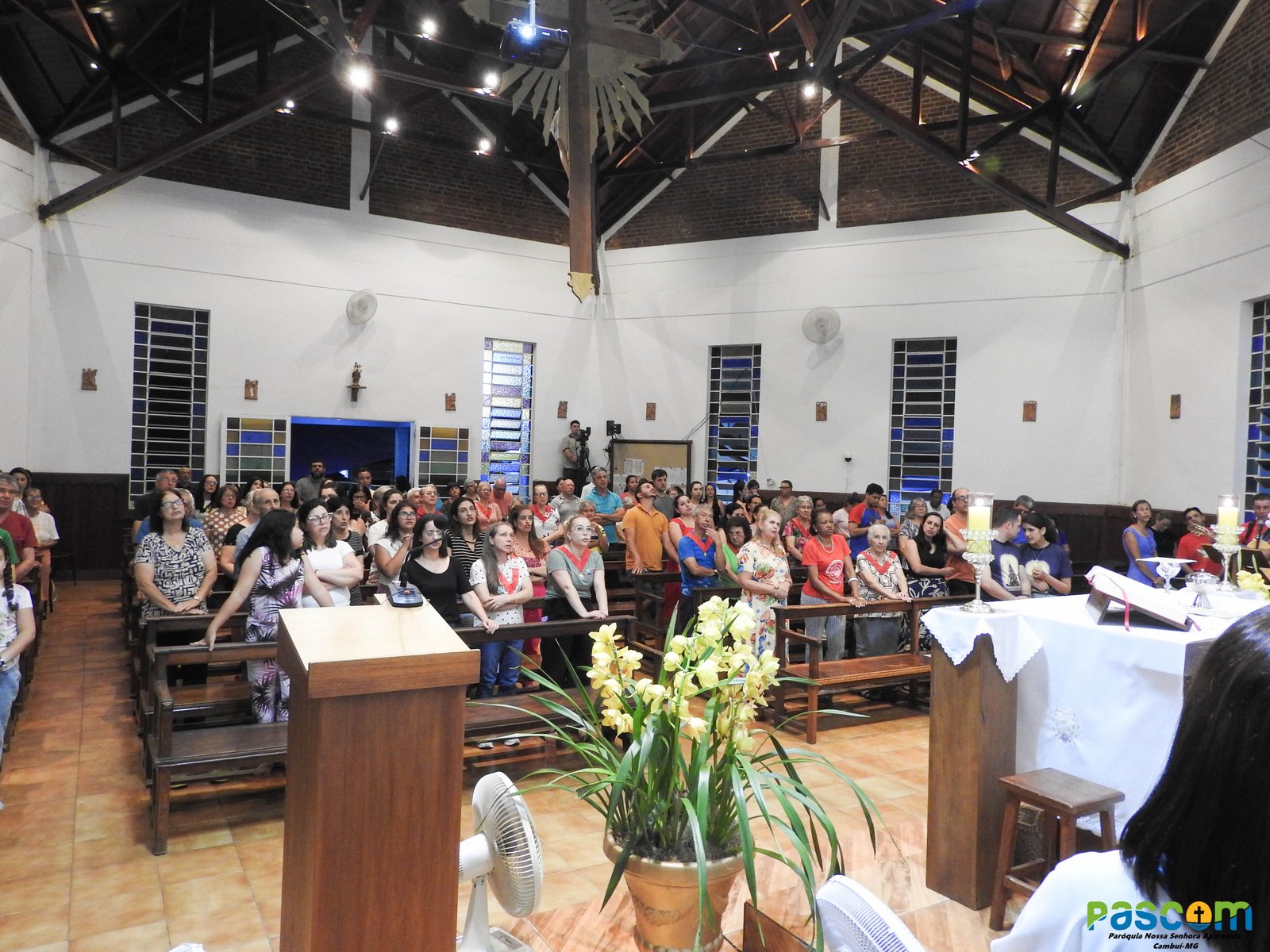 Festa Padroeira 2024 - 3º dia, Presidiu: Pe. Francisco C. Neto