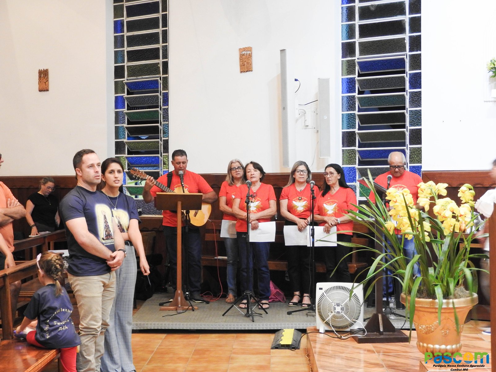 Festa Padroeira 2024 - 3º dia, Presidiu: Pe. Francisco C. Neto