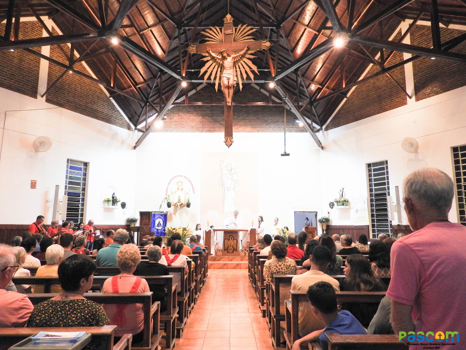 Festa Padroeira 2024 - 3º dia, Presidiu: Pe. Francisco C. Neto