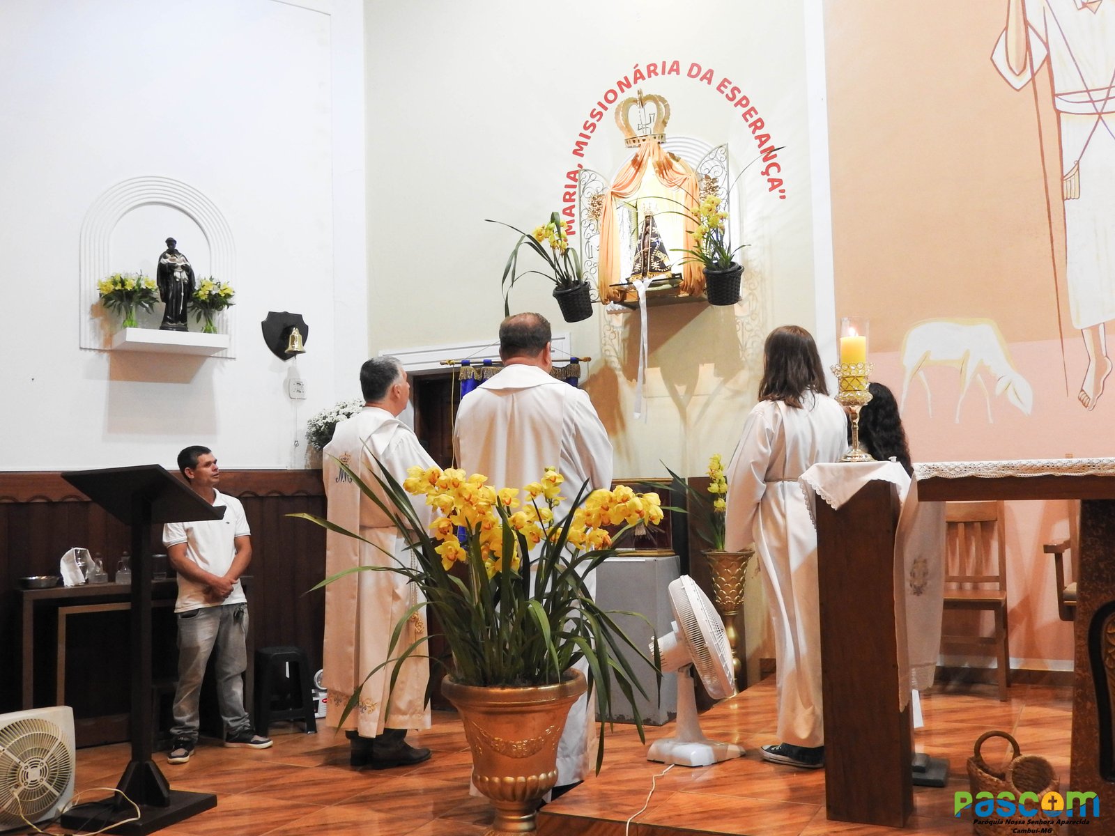 Festa Padroeira 2024 - 3º dia, Presidiu: Pe. Francisco C. Neto